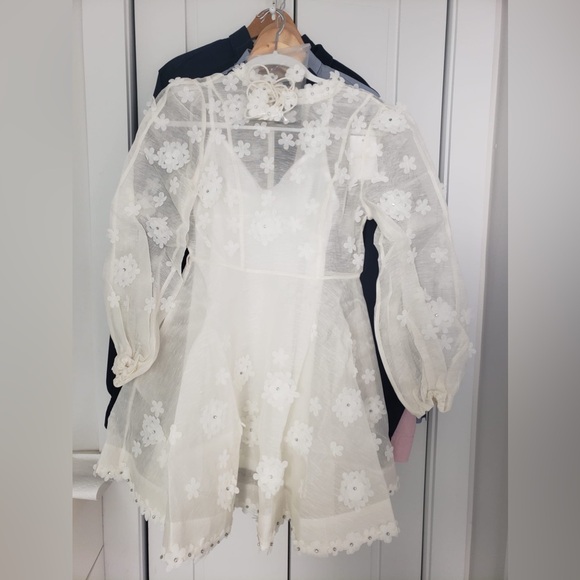 Zimmermann Matchmaker Lift Off Mini Dress - Picture 6 of 8